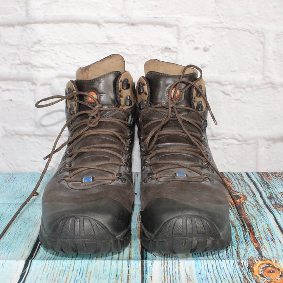 Merrell Perimeter Gore-Tex Brown Leather Vibram Sole Hiking Boot Size 14 - Picture 4 of 8